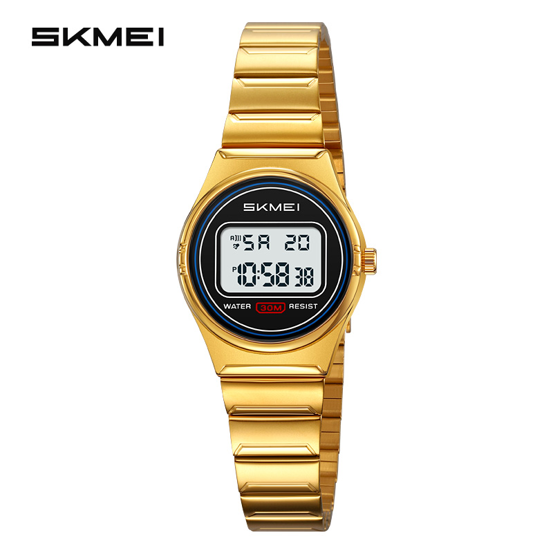 Minute Repeater Watch - SKMEI 2338 Watch Small Digital Stainless