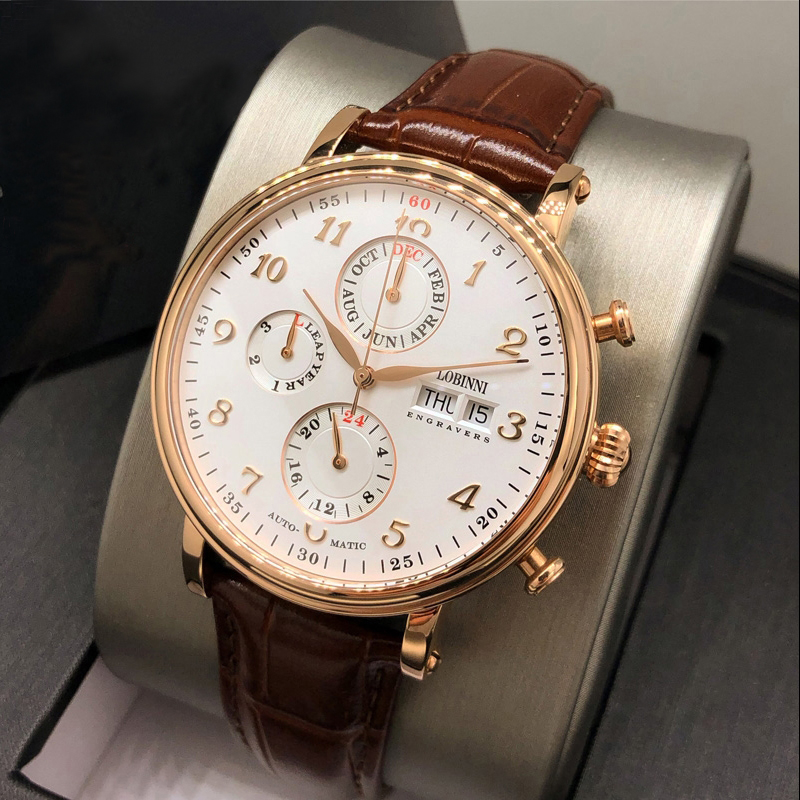 Luxury Watch German - Đồng Hồ Nam Thụy Sĩ LOBINNI