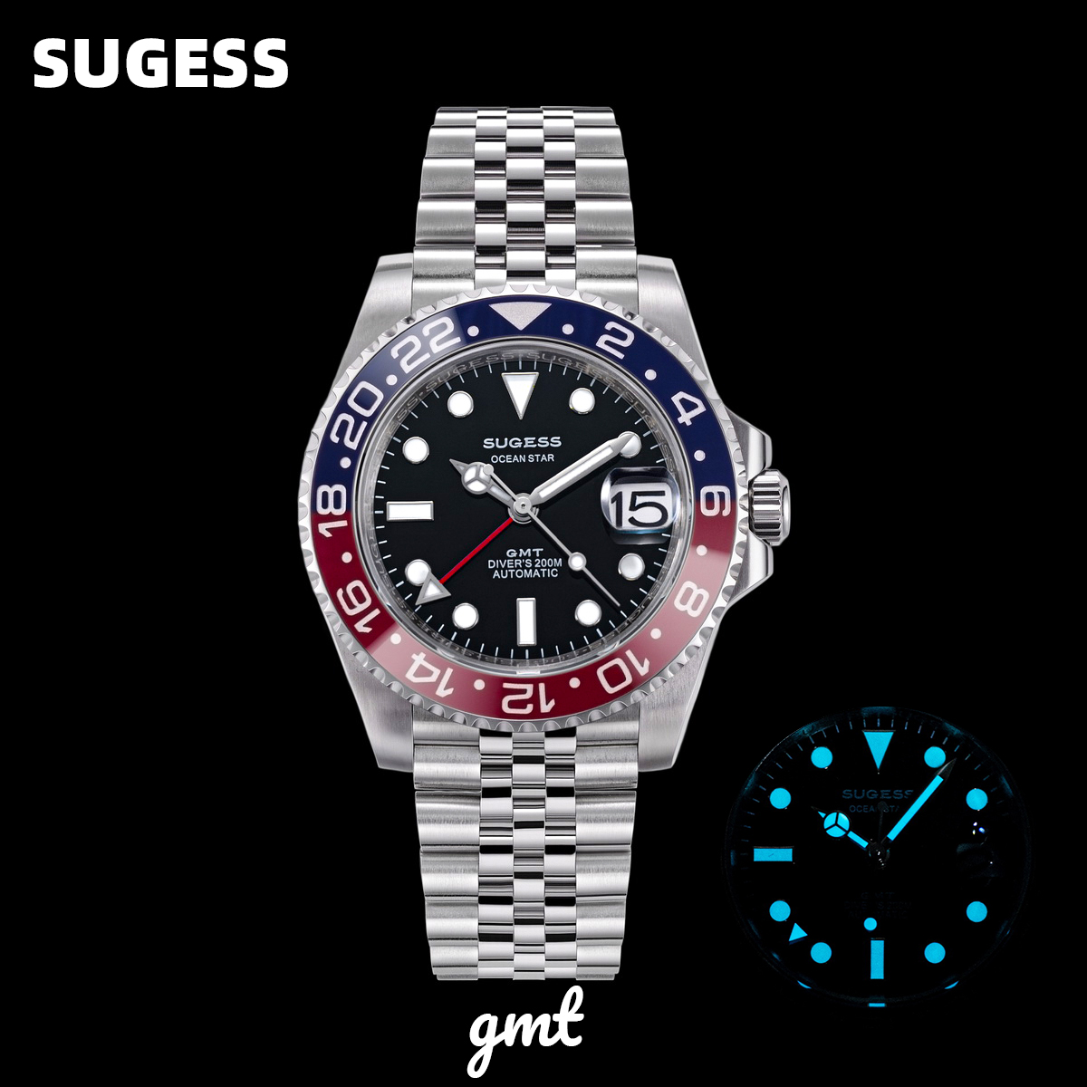 Minute Repeater Watch - Sugess GMT Diving Watch of Men