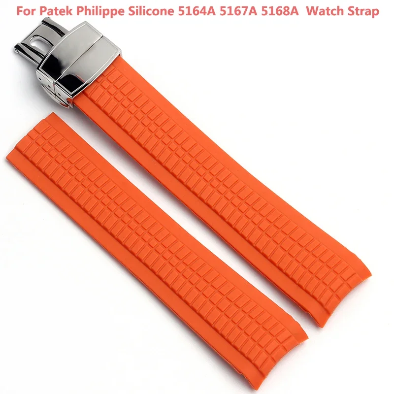 Patek Philippe Watch Aquanaut - High Quality Soft Rubber Watch Band