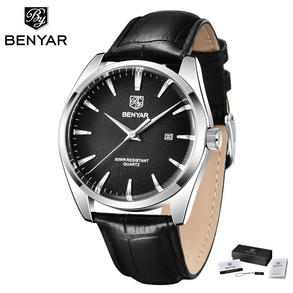 Luxury Watch German - Benyar 5163 Top Brand Luxury Military