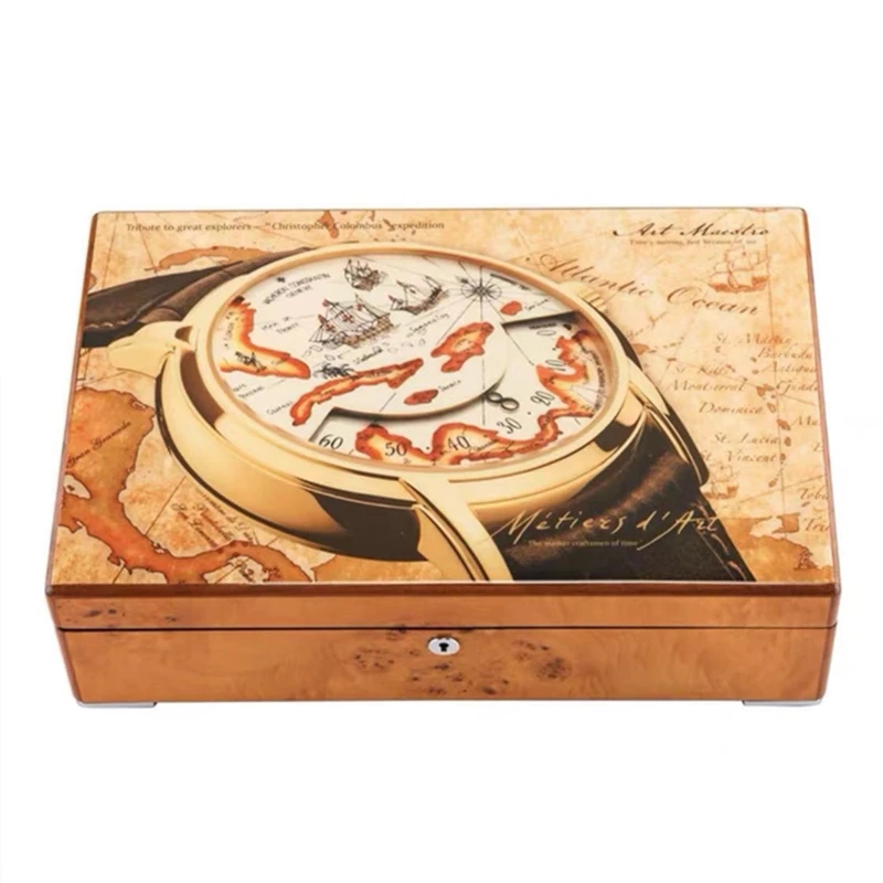 Luxury Watch Image - 12 Slots Wood Watch Display With