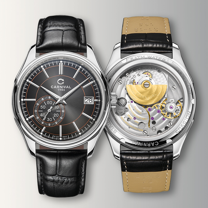 CARNIVAL Gray Dial Automatic W - đánh giá và giá Luxury Watch Second Hand