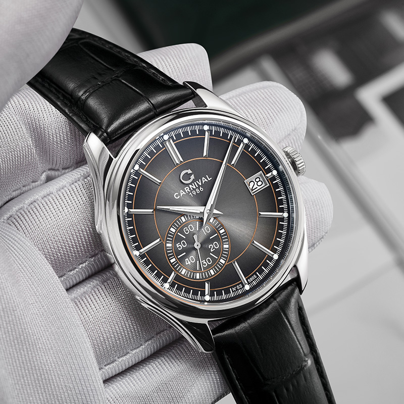 CARNIVAL Gray Dial Automatic W - đánh giá và giá Luxury Watch Second Hand