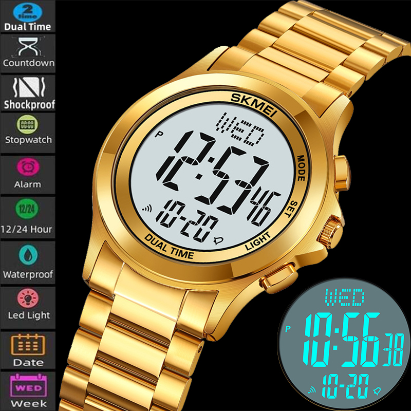 Skmei Mens Led Chronograph Bra - đánh giá và giá Minute Repeater Watch