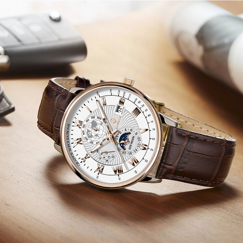 QINGXIYA Brand Fashion Leather - đánh giá và giá Luxury Watch And Price
