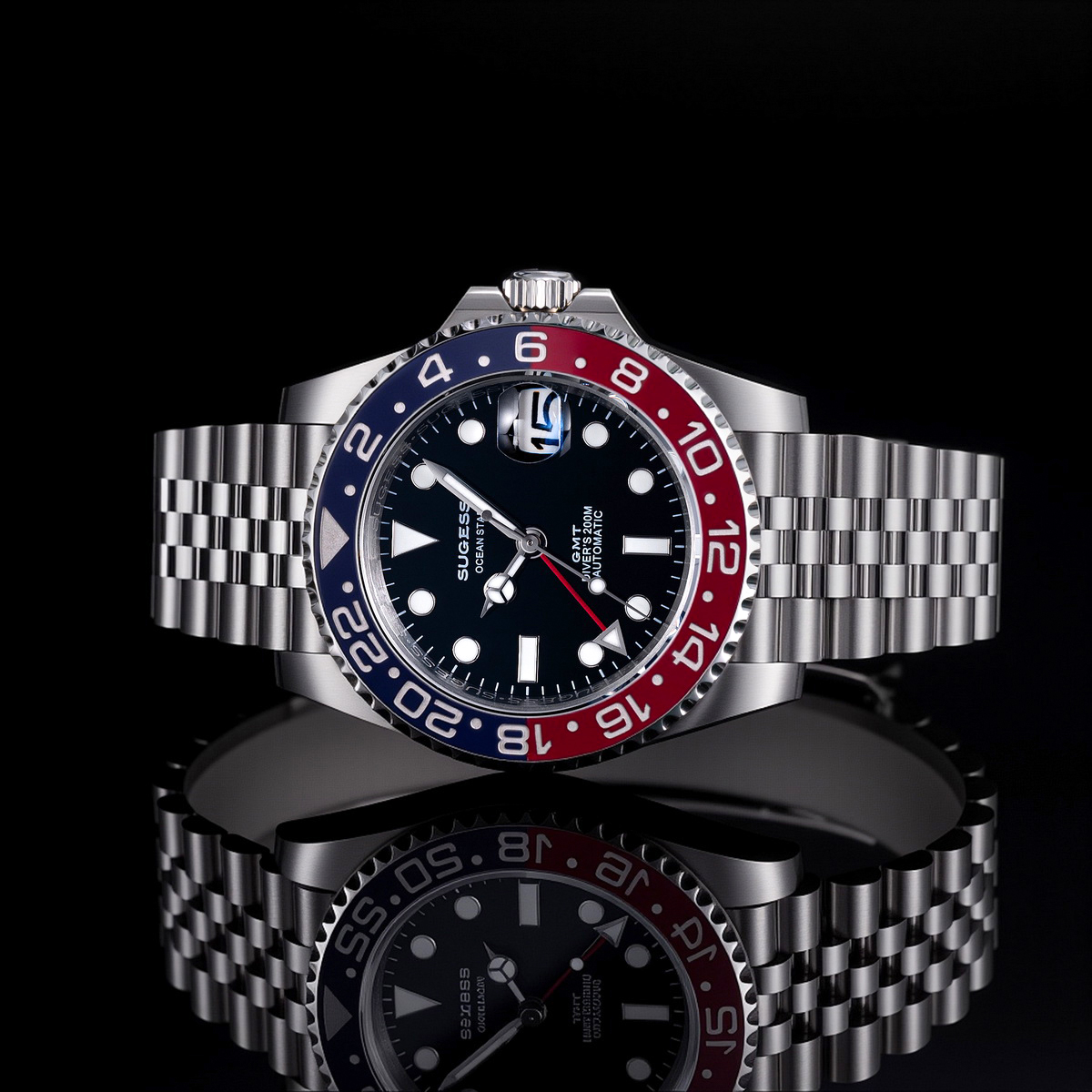 Sugess GMT Diving Watch of Men - đánh giá và giá Minute Repeater Watch