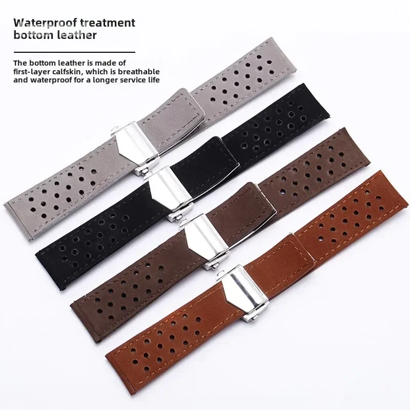 Genuine Leather Watch Strap fo - đánh giá và giá Tag Heuer Is Luxury Watch