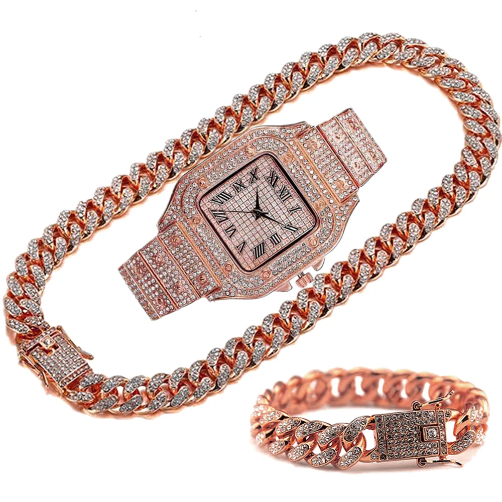 Luxury Iced Out Chain for Men  - đánh giá và giá Luxury Watch Miami
