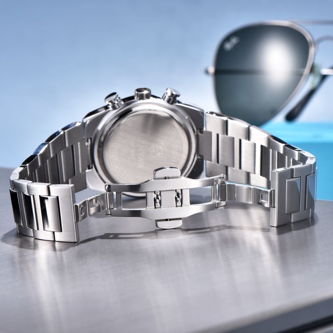BENYAR 40MM Men's Multifunctio - đánh giá và giá Luxury Watch Second Hand