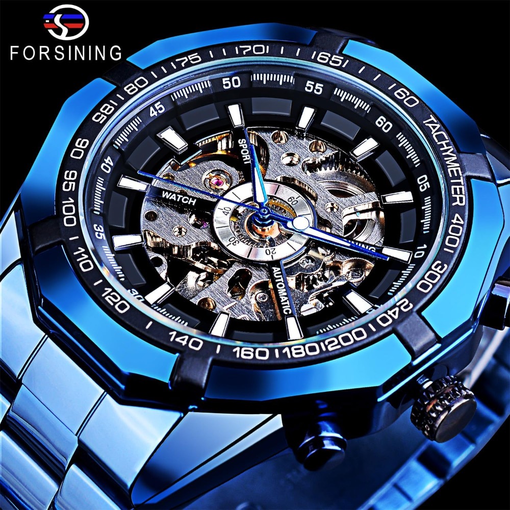 Men's Mechanical Watch Skeleto - đánh giá và giá Luxury Watch Image