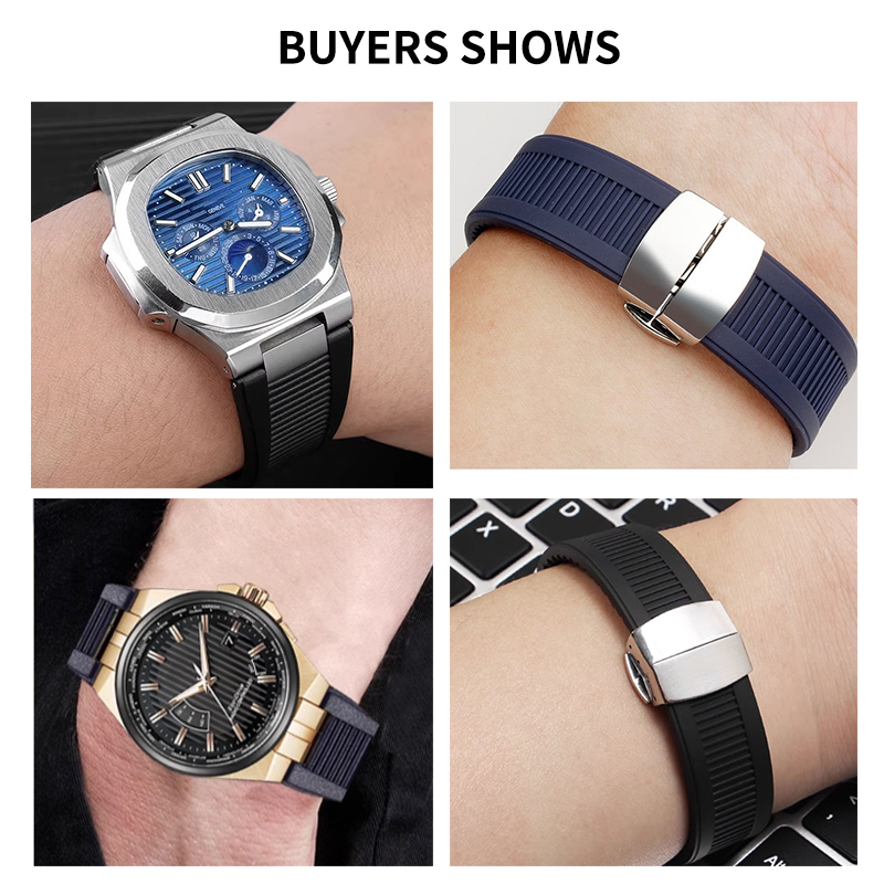 25x13mm Watch Accessories for  - đánh giá và giá Patek Philippe Watch Aquanaut