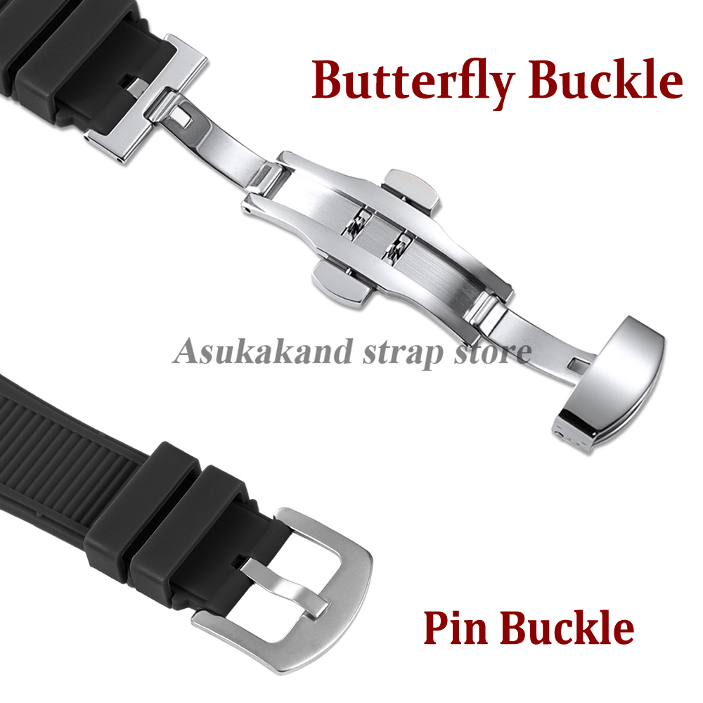 Silicone Watch Strap 25*13mm F - đánh giá và giá Patek Philippe Watch Aquanaut