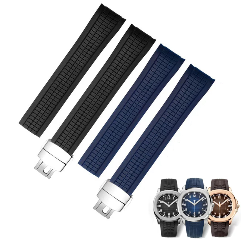 Soft Rubber Watch Band Aquanau - đánh giá và giá Patek Philippe Watch Aquanaut