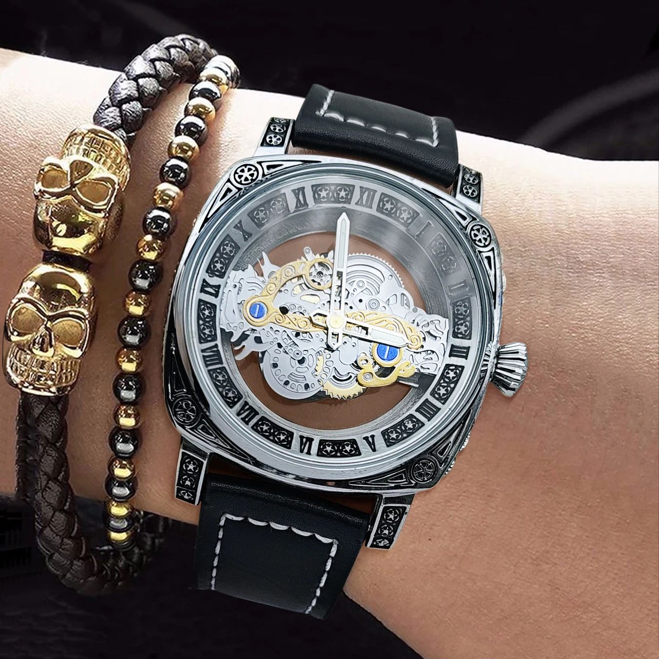Men's Watch, Square High-End B - đánh giá và giá Luxury Watch Value
