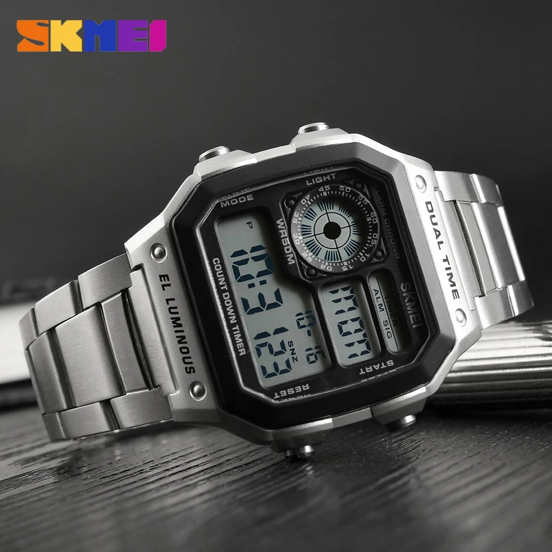 SKMEI 1335 Digital Watch for M - đánh giá và giá Minute Repeater Watch