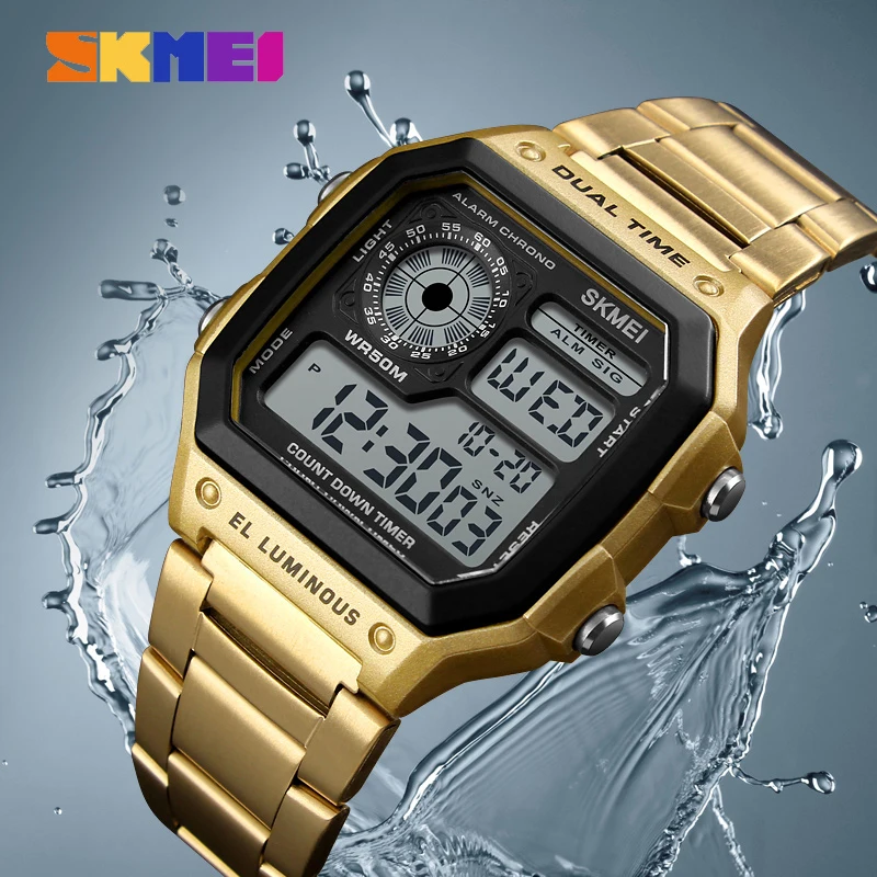 SKMEI 1335 Digital Watch for M - đánh giá và giá Minute Repeater Watch
