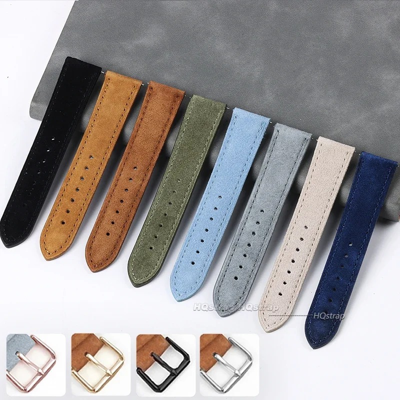 Suede Genuine Leather Watchban - đánh giá và giá Luxury Watch Expensive