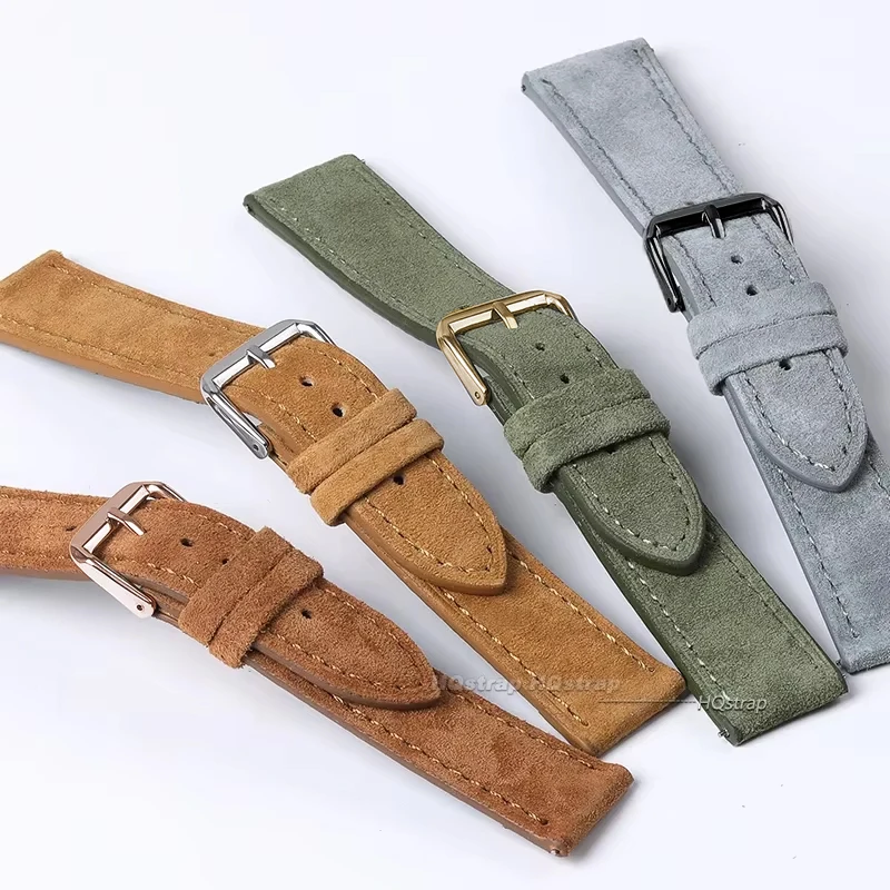 Suede Genuine Leather Watchban - đánh giá và giá Luxury Watch Expensive